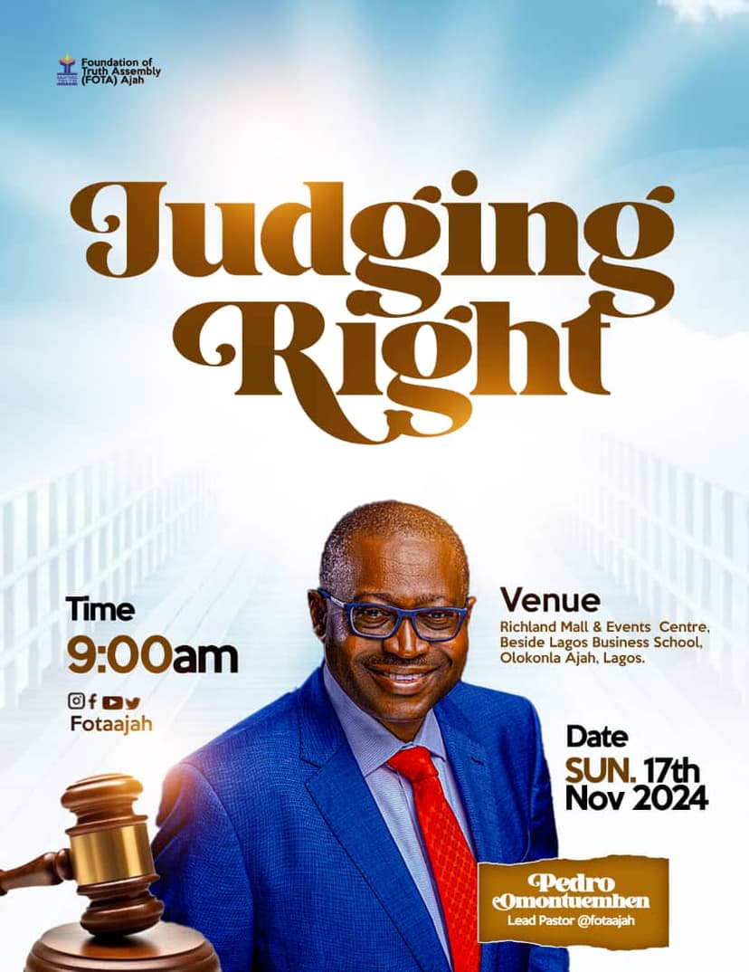 Judging Right